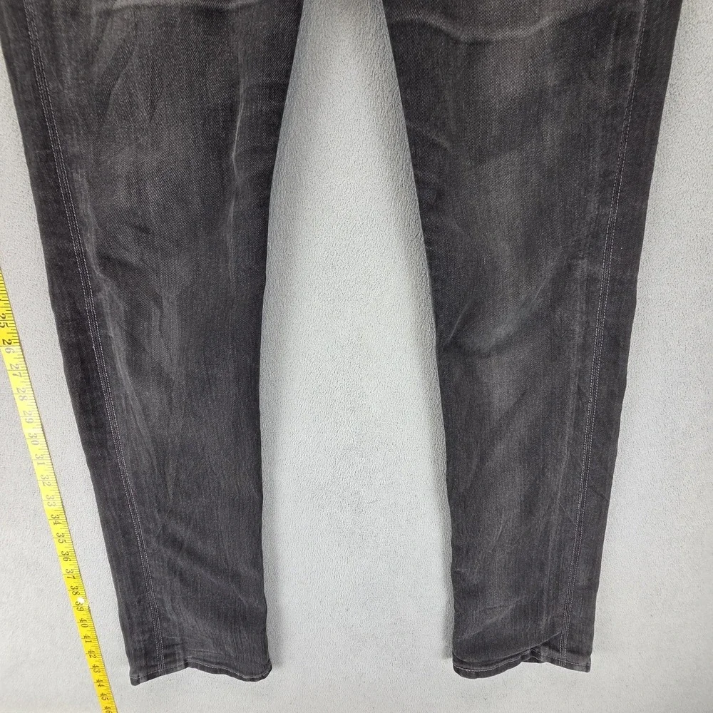 Vintage Levis 511 Jeans Mens 32x34 Black Slim Engineered Flap Pockets Zip Fly